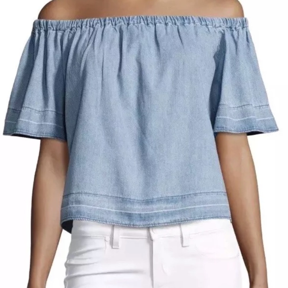 NWT AG jeans off the shoulder Sylvia jean top